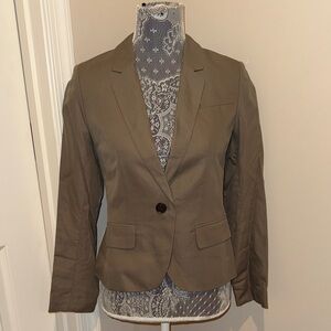 LOFT Women's light Brown Blazer size 2P NWT